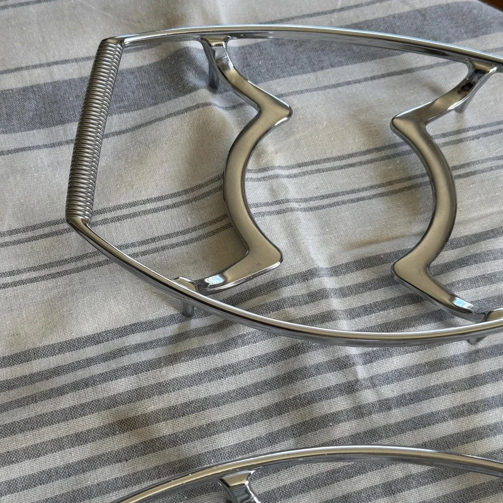Set of 2 Corning Ware Trivet Serving Stand P-11-M-1 Casserole Holder 7